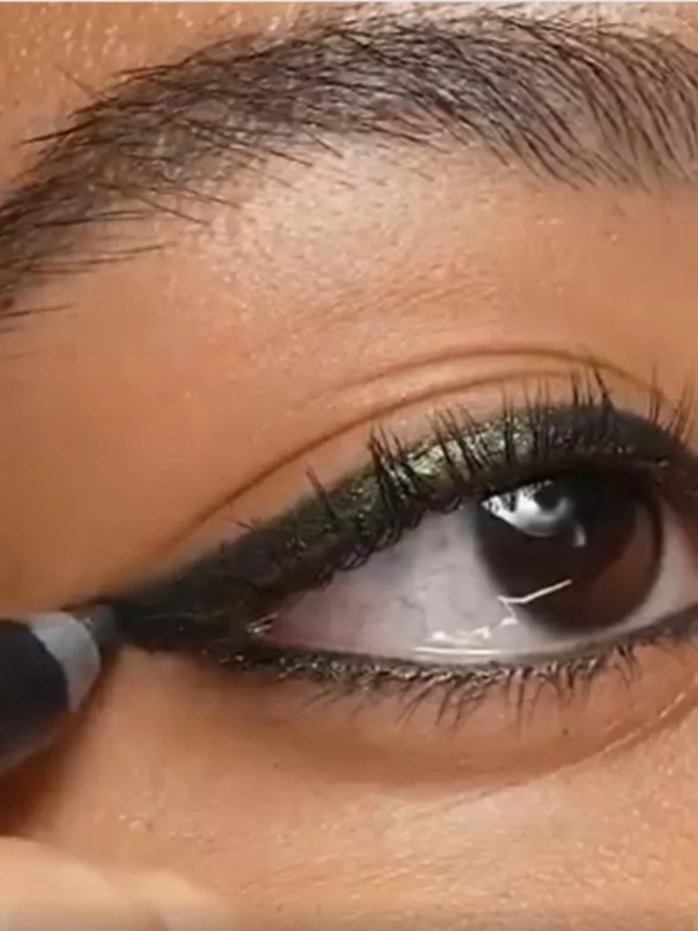 Haus Labs By Lady Gaga Optic Intensity Eco Eyeliner-Onyx Gold Shimmer